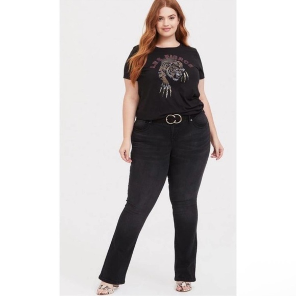 Torrid Slim Boot Black Jeans‎